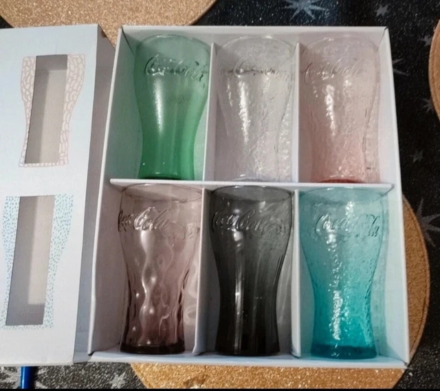 Coffret collector 6 Verre Coca Cola Mc Donald's 2018