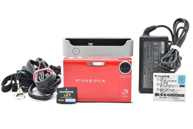 FUJIFILM FINEPIX Z2 Digital Compact Camera 5.1MP Red