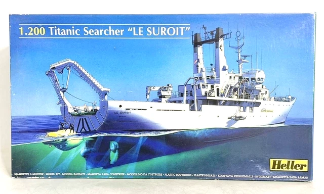 Maquette Revell 1/200 Titanic Searcher - Le Suroît - Réf 05131 - Boîte Scellée Vintage