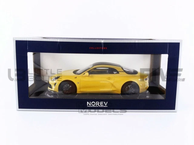 Norev 2020 Alpin Renault A110 Couleur Édition Jaune En 1/18 Échelle Neuf Sortie