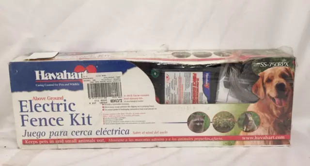 HAVAHART SS-750RPX Above Ground AC Eelectric Fence Kit