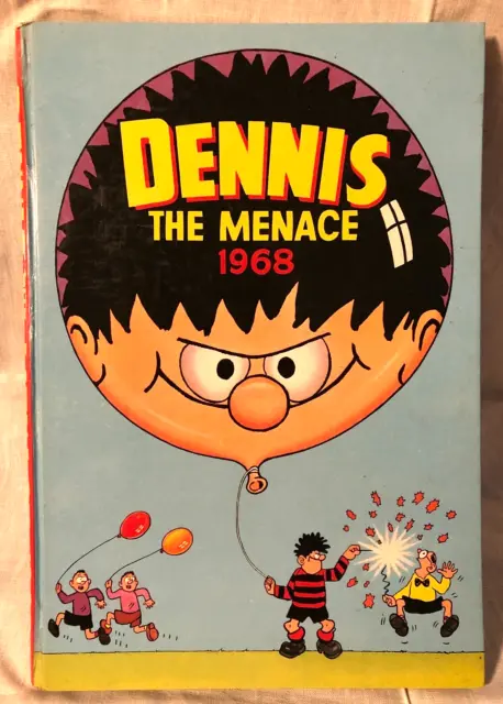 Dennis the Menace Annual 1968 - David Law, D C Thomson - Very Nice Copy