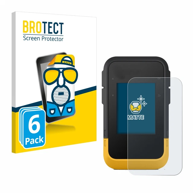 6x Antiriflesso Pellicola Protettiva Opaca per Garmin eTrex SE Protezione