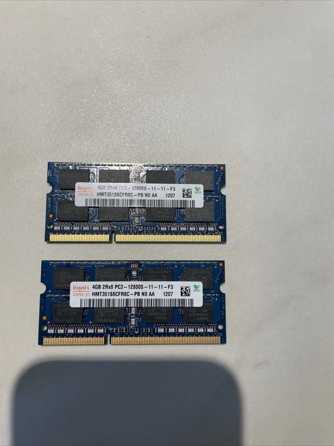 8GB 2 x 4GB PC3-12800 DDR3-1600 Memory RAM for APPLE MACBOOK PRO iMac MAC MINI