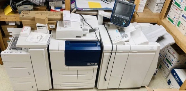 Xerox D125 Copier/Printer w/ Feeder & Duplex Units