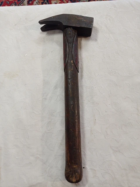 Lot D'outils Anciens : Marteau De Forgeron, Masse, Massette - Métier