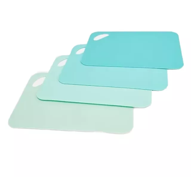 Cutting Boards- 4 Total- Flexible- Non Slip Back! Dishwasher Safe!