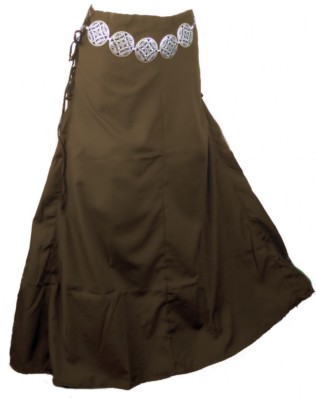 Gothic Mittelalter Rock lang weit  schwarz blau 36 38 