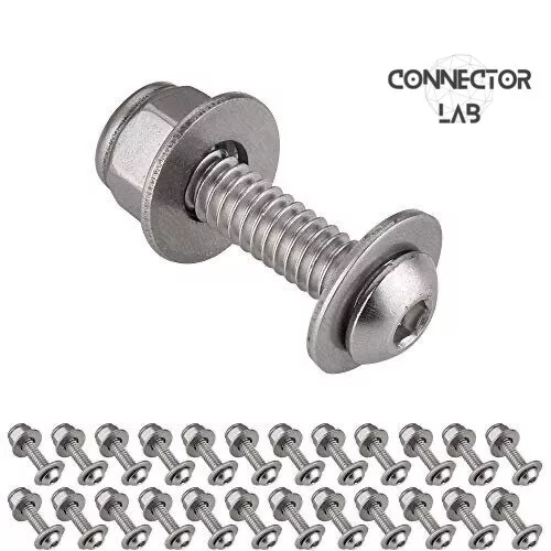 M8 Allen Bolts / Nuts / Washers Button Head 304 Stainless Steel A2 Dome  Socket