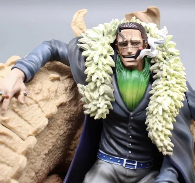 Sir Crocodile — One Piece Figur — Majestätische Anime Figur Zigarre — NEU