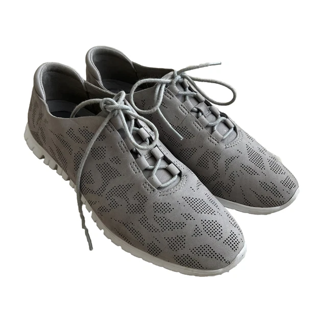 cole haan zerogrand perforated trainer