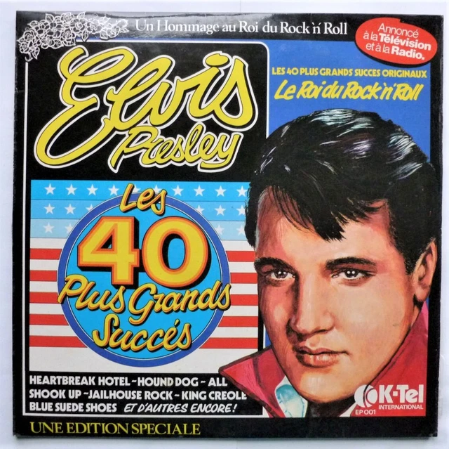 Elvis Presley ‎/ Les 40 Plus Grands Succes Originaux - 2LP Used main image 0