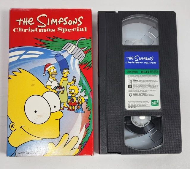 THE SIMPSONS CHRISTMAS Special (VHS, 1991) 9.99 PicClick