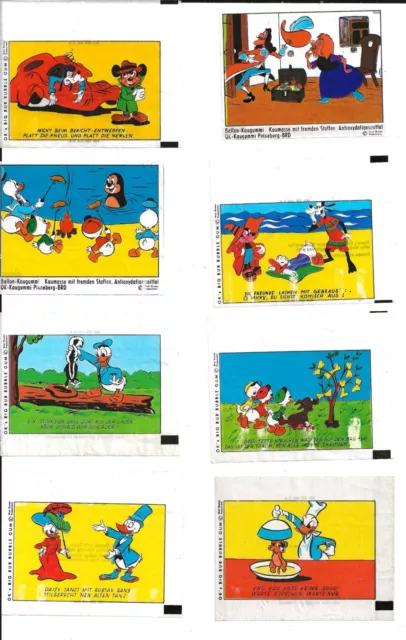 Walt Disney - O.K. Kaugummibilder - Mickey Mouse - Donald Duck - Bubble Gum 2