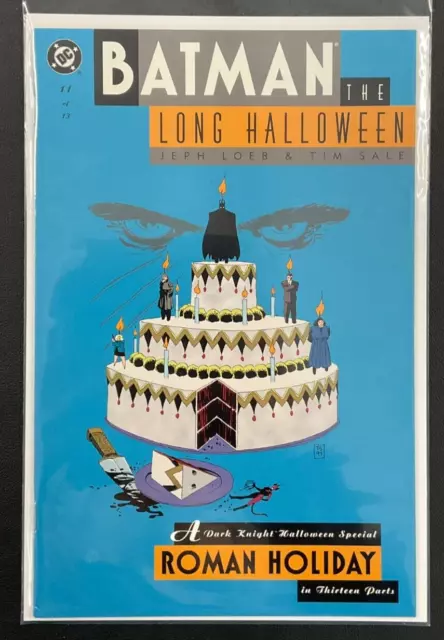 Batman: The Long Halloween #11 ('97) Limited Series, Iconic Tim Sale Cover, KEY!