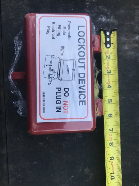 Brady Prinzing  Plug lock out large