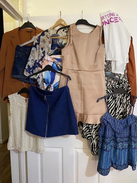 Womens Summer Clothes Bundle Size 10 River Island, Topshop etc