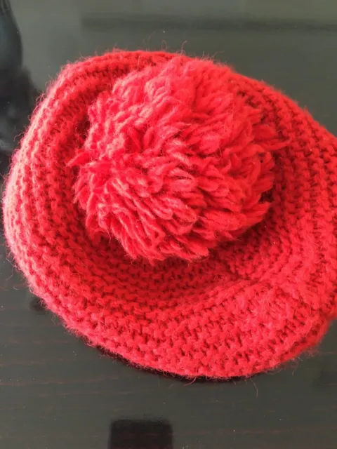 bonpoint girls wool red beret size 4