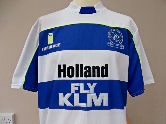VINTAGE INFLUENCE QPR Queens Park Rangers Shirt 1989 Medium Men