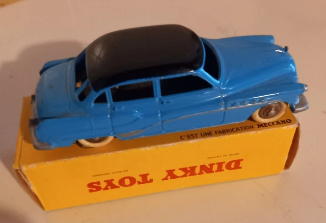 Dinky Toys France Pompe à Essence Sur Roues - Couleur Bleu Pétrole - Meccano - Rare