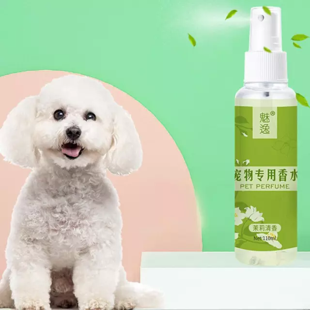 Freshening Pet Deodorant Dog Deodorizing Spray For All Dog Pets 110 ml I2G5