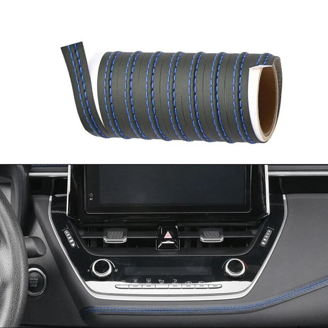 Bande Chromée Autocollante 10 M – Pour Personnaliser Le Tableau De Bord De Ta Voiture
