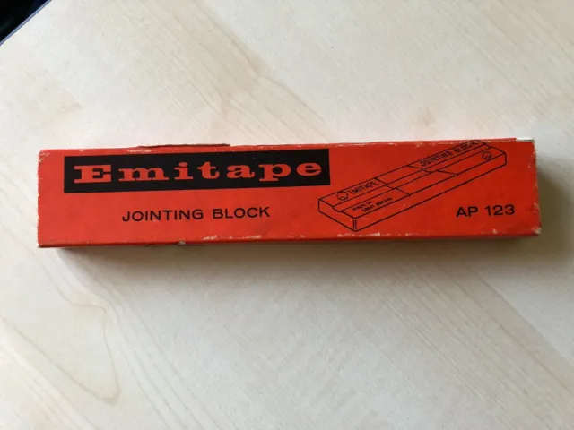1960'S EMITAPE JOINTING Block AP123 with original instruction manual £7.99  - PicClick UK