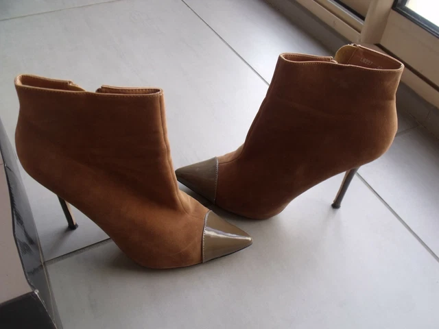 Bottines Chaussures Talons Pointus Belle Women Pointure 40