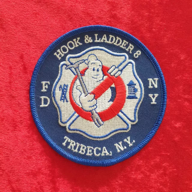 Patch F.D.N.Y. Hook & Ladder 8 Ghostbusters Feuerwehr New York Frozen Empire