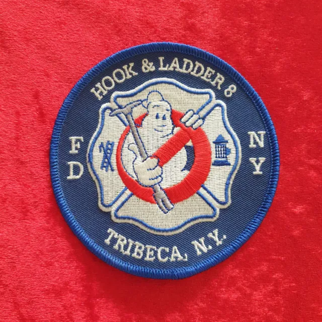 Patch F.D.N.Y. Hook & Ladder 8 - Tribeca - Ghostbusters Feuerwehr Frozen Empire
