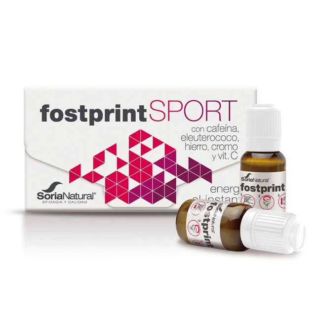Ernährung Soria Natural unisex Fost Print Sport 20 Ampullen