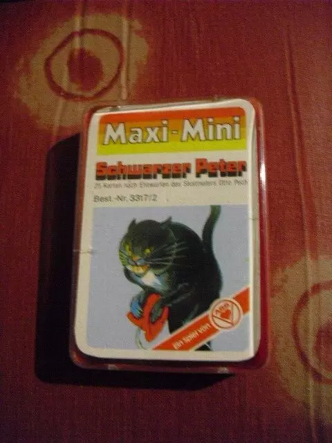 Maxi Mini Quartett Schwarzer Peter von ASS Kartenspiel , Nr. 3317/2