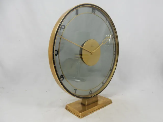 Beautiful JUNGHANS Art Déco Design Tischuhr desk clock    vom Uhrmacher überholt 2