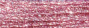 Hilo de bordado DMC Light Effects 8,7 yardas rosa amatista 317W-E316