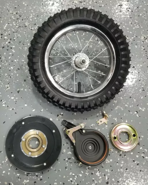 Rear Wheel Assembly for the Razor MX350 (Versions 23+) and MX400 (Versions 19+)