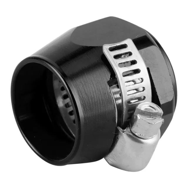 Black Hose Finishing Clamp Finisher Connector For Fuel/Oil/Diesel/Gas/Air/Wate✧