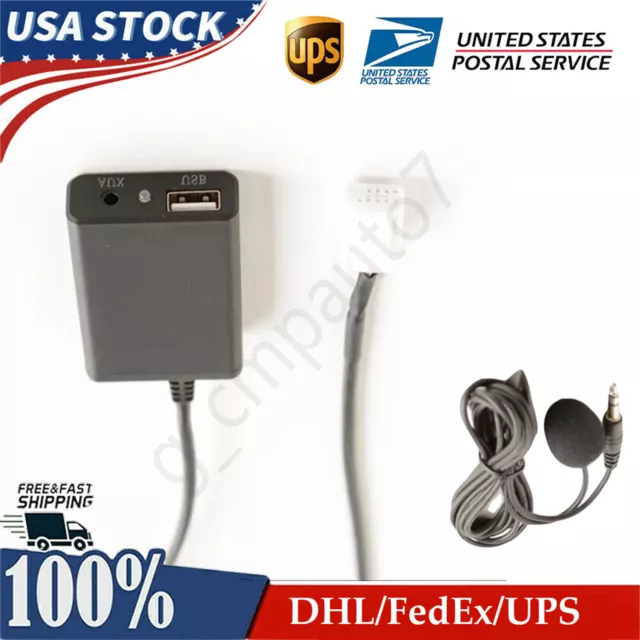 Wireless Bluetooth Music Receiver Adapter Car AUX Cable For Toyota Lexus Scion