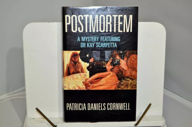 Post Mortem, CORNWELL, Patricia, 1990 Signed 1st Edition, Macdonald & Co (Publis