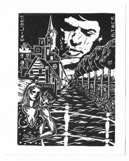 JAN TACK: Exlibris für R. Tack