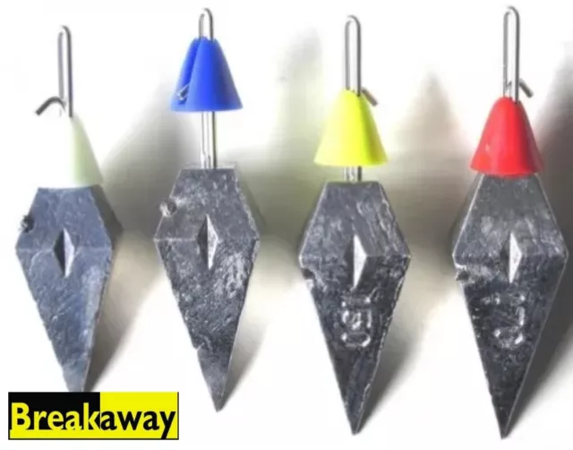 Breakaway Tackle 5 Pack Continental Impact Lead Match Fishing Weights 100-170g