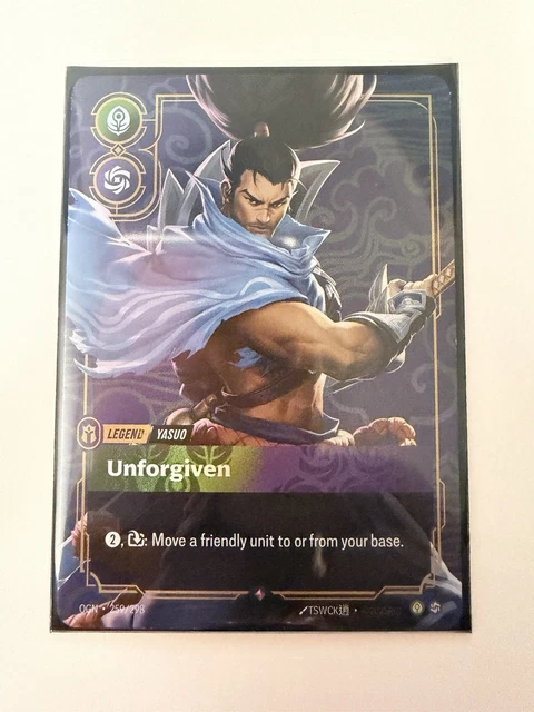 RIFTBOUND TCG LEGEND Lot - Yasuo Sett Ahri Leona Lee Sin Miss Fortune ...