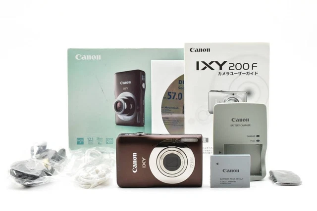 CANON POWERSHOT SD1300 IS IXUS 105 Brown IXY 200F w/Box Charger