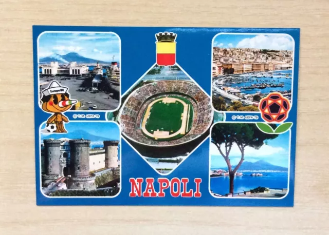 Cartolina - Campionato Di Calcio Europa '80 - Napoli 1980 - Nuova N°8206-F  New