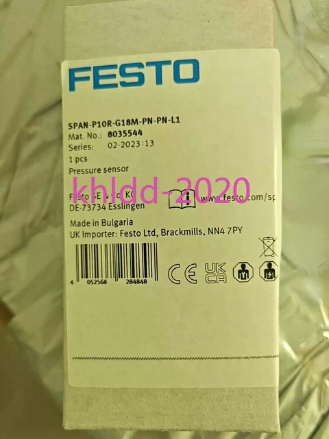 1pcs Brand New Festo SPAN-P10R-G18M-PN-PN-L1 8035544