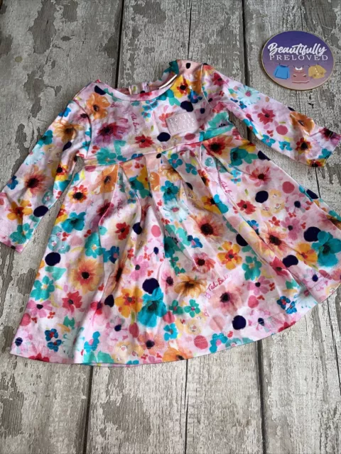 Baby Girls Adorable Dress By Ted Baker Age 0-3 Months