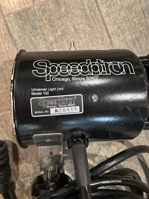 Speedotron BlackLine 102 Flash Head Strobe or Model Light