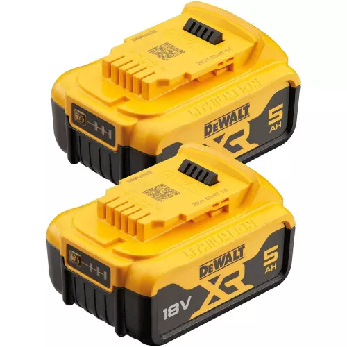 DeWalt DCB184P2-XJ 18V 5,0 Ah 2er Set Akku