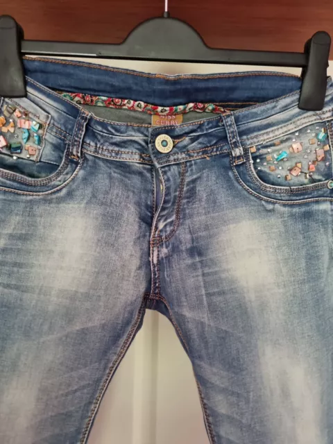 Size 10 online jeans in inches