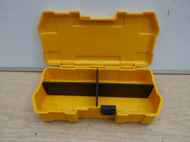 DeWalt 9" X 4" Handy Organiser Storage Case With Dividers Split From DT20715