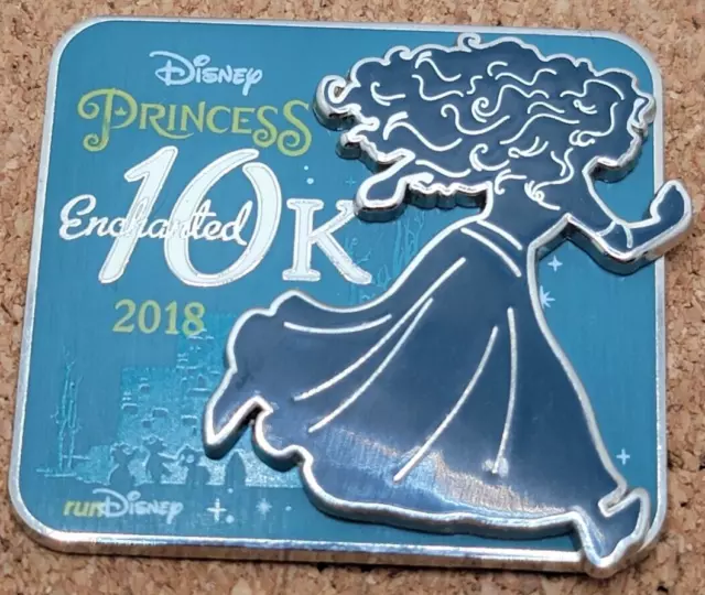 Disney Parks runDisney Princess Enchanted 10K 2018 Limited Release Lapel Pin